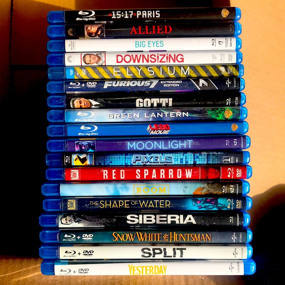 $5 BLUE RAY DVD LIKE NEW CONDITION CHEAP